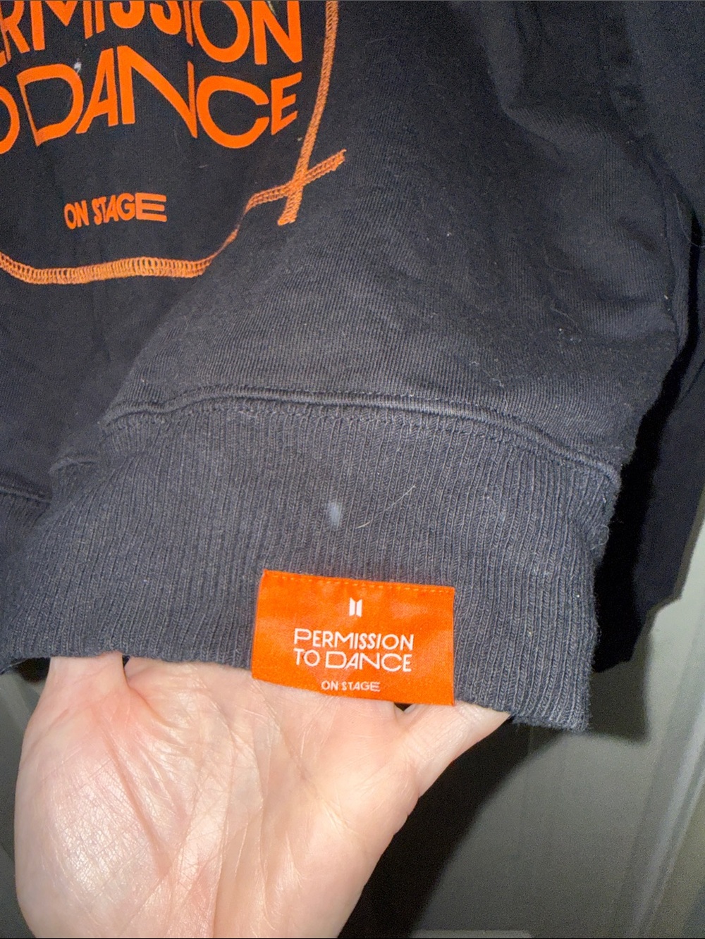 BTS Permission to Dance Black Hoodie - Picture 3 of 8